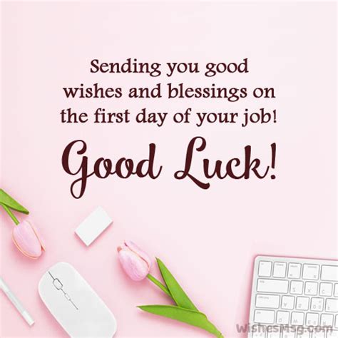 Good Luck on Your First Day! 50+ Perfect 1st Day Job Wishes & Messages