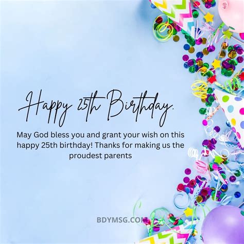 Celebrating a Quarter Century: 40+ Perfect 25th Birthday Wishes & Quotes