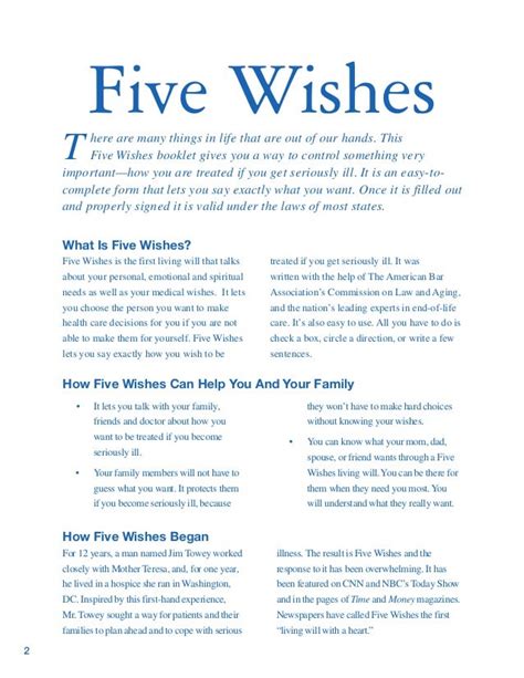 Download Our Heartfelt '5 Wishes PDF' Collection: The Perfect Messages for Those You Cherish