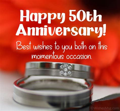50 Golden Years: Your Ultimate Guide to Heartfelt 50th Wedding Anniversary Wishes