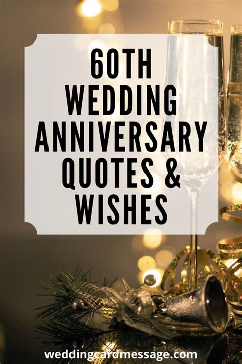 60th Wedding Anniversary Wishes: 60+ Messages for a Diamond Celebration