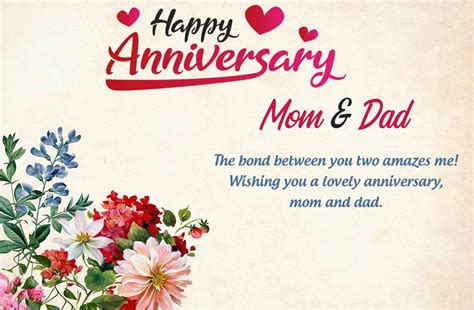 Happy Anniversary, Mom and Dad! 60+ Heartfelt Wishes for Your Special Day