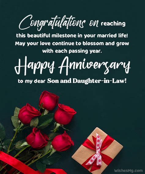 The Perfect Words: 50+ Heartfelt Anniversary Wishes for Your Son and Daughter-in-Law