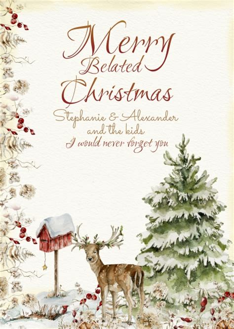 Forgot a Card? 40+ Perfect Belated Christmas Wishes to Send a Little Late Cheer