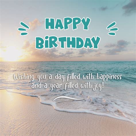 Making Waves: 60+ Unforgettable Birthday Beach Wishes for the Ocean Lover in Your Life