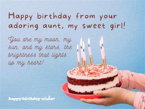 50+ Perfect Birthday Wishes for a Niece From Her Aunt