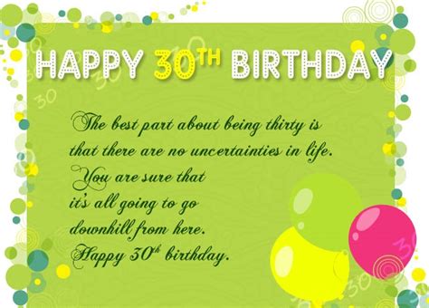 Happy 30th Birthday! 50+ Perfect Wishes for the Big Three-Oh