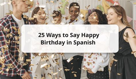 Birthday Wishes Espanol