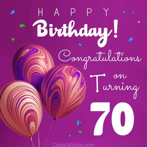 Celebrating 70 Years: The Ultimate Guide to Birthday Wishes for a 70th Birthday