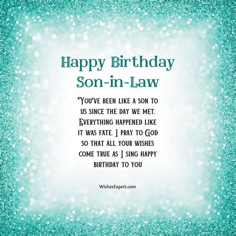 Happy Birthday, Son-in-Law! 50+ Perfect Messages for the Man Who Joined the Family