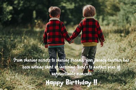 Happy Birthday to My Other Half: 50+ Unique Birthday Wishes for a Twin Brother