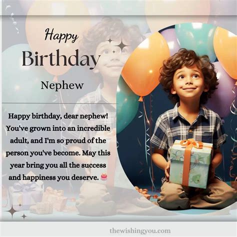 Celebrating the Man He's Become: 40+ Perfect Birthday Wishes for Your Adult Nephew