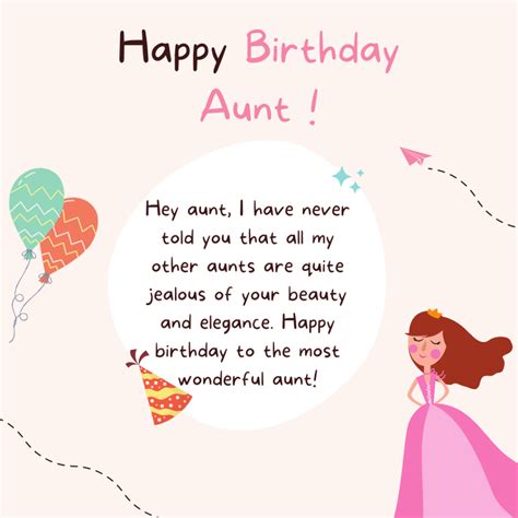 60+ Perfect Birthday Wishes for an Aunt: From Funny to Heartfelt