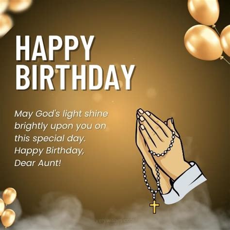 A Heavenly Celebration: 50+ Religious Birthday Wishes for Your Aunt