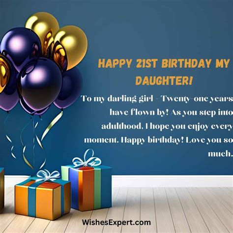 Happy 21st Birthday, Daughter! 50+ Heartfelt & Funny Wishes for Her Big Day