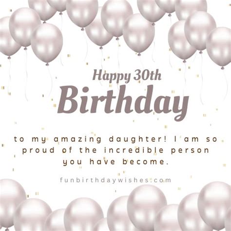 Celebrating Our Wonderful Daughter: 50+ Perfect Birthday Wishes for her 30th