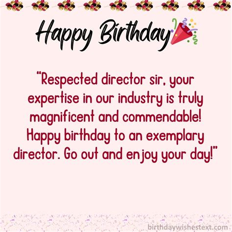 Celebrating Your Leader: 50+ Perfect Birthday Wishes for a Director