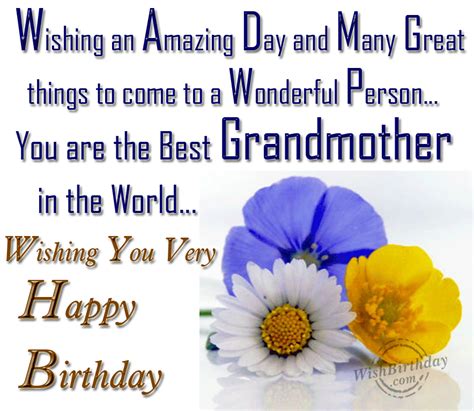From the Heart: 50+ Beautiful Birthday Wishes for Grandma