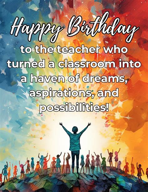 Happy Birthday, Teacher! 50+ Perfect Birthday Wishes for Your Instructor