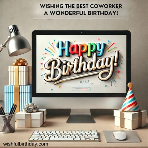 What to Write: 50+ Perfect Birthday Wishes for a Male Coworker