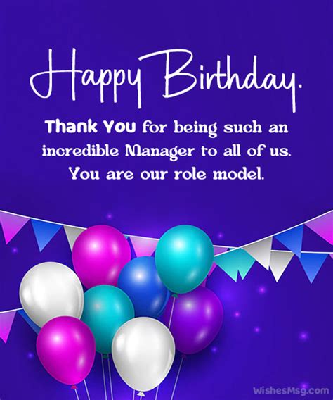 Happy Birthday, Boss! 50+ Perfect Birthday Wishes for Your Manager