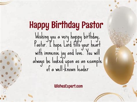 70+ Heartfelt Birthday Wishes for Your Pastor to Show Your Gratitude