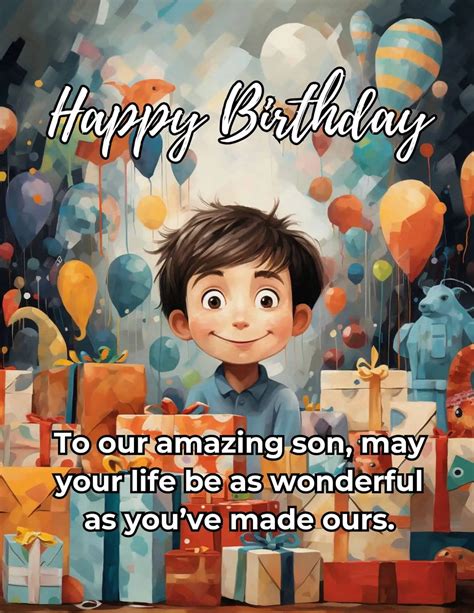 From the Heart: 50+ Birthday Wishes for Your Special Son
