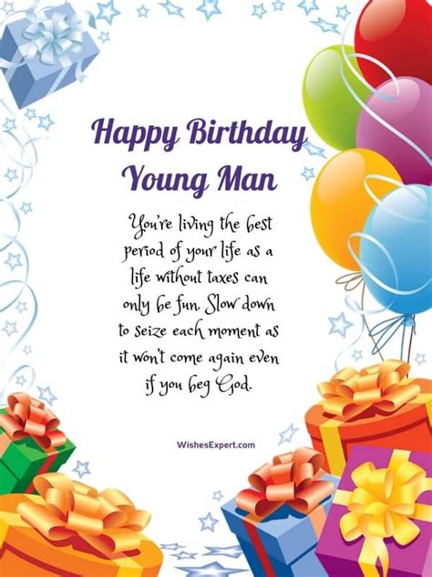 Cheers to Him: The Ultimate Guide to Birthday Wishes for a Young Man