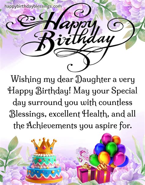 Heartfelt & Inspiring: The Perfect Birthday Wishes for Your Beloved Daughter