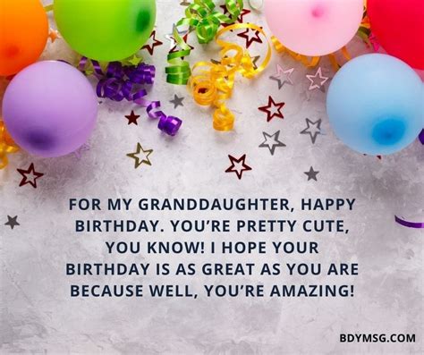 60+ Heartfelt Birthday Wishes for a Granddaughter to Make Her Day Sparkle