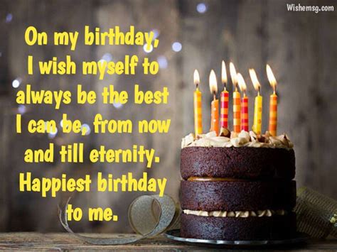 Happy Birthday to Me! 50+ Perfect Birthday Wishes to Myself