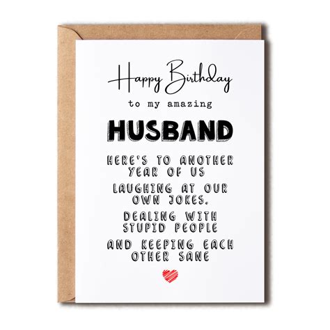 From the Heart: 50+ Perfect Messages for a Birthday Wishing Card for Your Husband