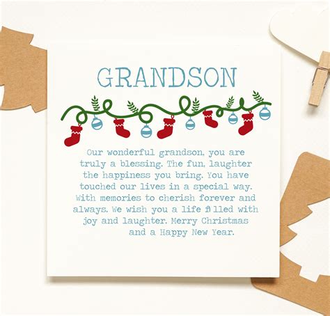A Grandparent's Guide: 50+ Heartfelt Christmas Wishes for a Grandson