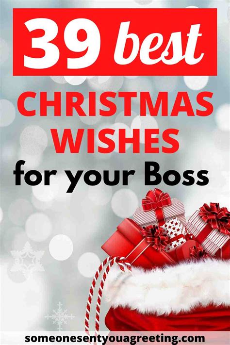 Navigating the Holidays: 50+ Perfect Christmas Wishes to Boss