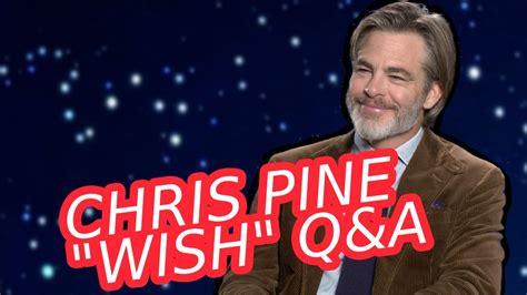 So, Did Chris Pine Sing in ‘Wish’? The Answer and 50 Fun Ways to Talk About It