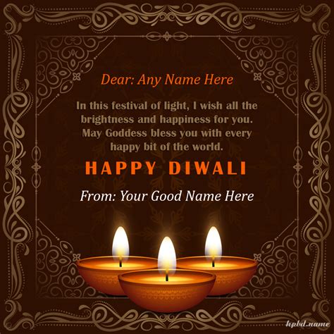 Light Up Their Day: Your Ultimate Guide to Writing the Perfect Diwali Wish Card