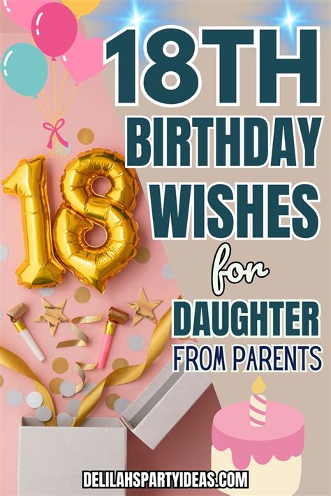 Emotional 18th Birthday Wishes For Daughter From Mom