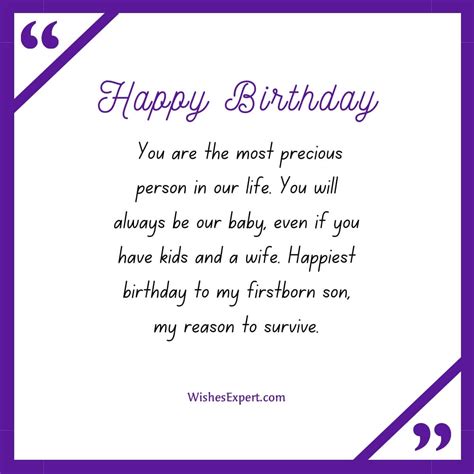 From the Heart: 40+ Emotional Birthday Wishes for Your First Son