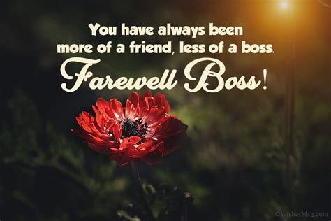 Saying Goodbye to a Great Boss: 50+ Thoughtful Farewell Wishes for a Manager