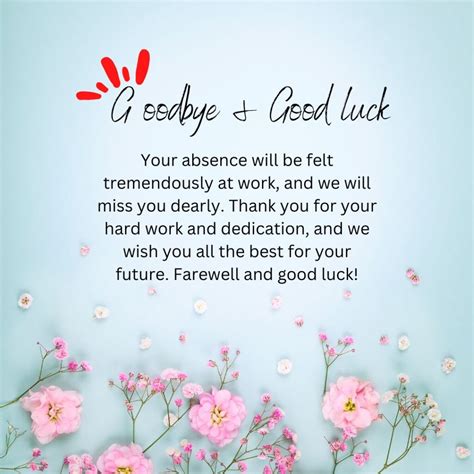 The Perfect Send-Off: 50+ Thoughtful Farewell Wishes to Staff