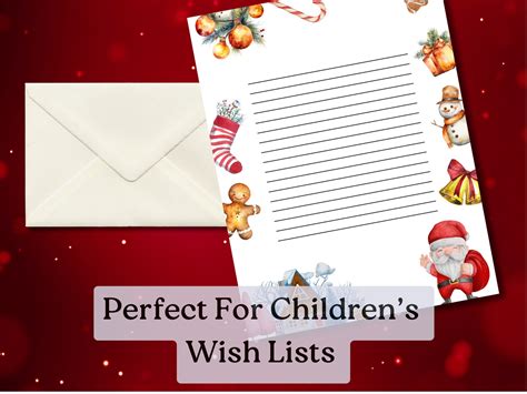 Your Ultimate Father Christmas Wish List Template: Magical Ideas for a Perfect Letter