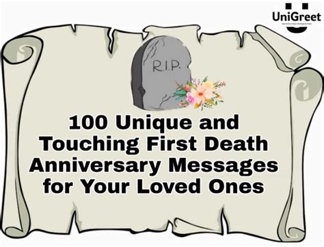 A Year of Remembrance: 50+ Heartfelt First Death Anniversary Wishes