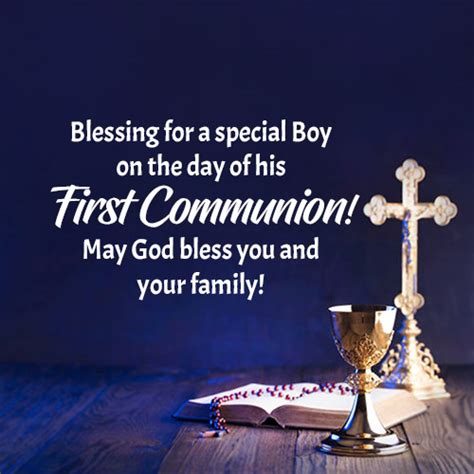A Special Blessing for Him: 40+ Perfect First Holy Communion Wishes for a Boy