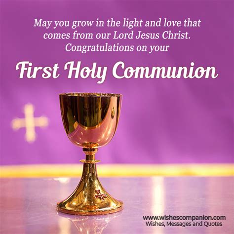 From the Heart: 40+ Meaningful First Holy Communion Wishes & Messages