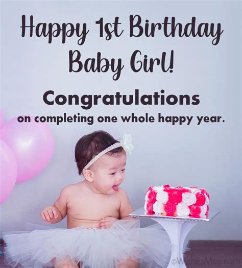 Happy First Birthday! 50+ Heartfelt and Creative First Year Birthday Wishes
