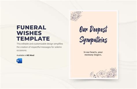 Finding the Right Words: A Thoughtful Collection of Funeral Wishes and Sympathy Messages