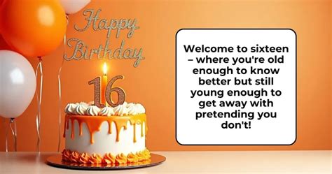 Rev Up the Laughter: 40+ Funny 16th Birthday Wishes They'll Actually Love