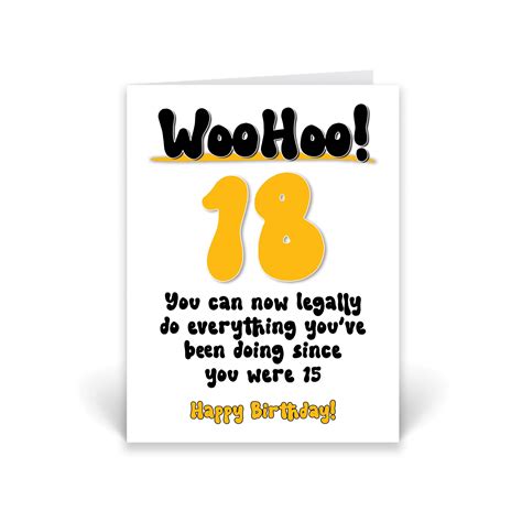 Finally Legal: 40+ Funny 18th Birthday Wishes for the New Adult