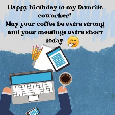 65 Hilarious & Work-Appropriate Funny Birthday Wishes for a Coworker