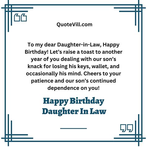 The Ultimate Guide to Funny Birthday Wishes for a Daughter-in-Law She'll Actually Love